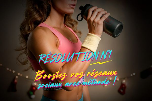 Résolution #1 : Booster vos réseaux sociaux avec méthode